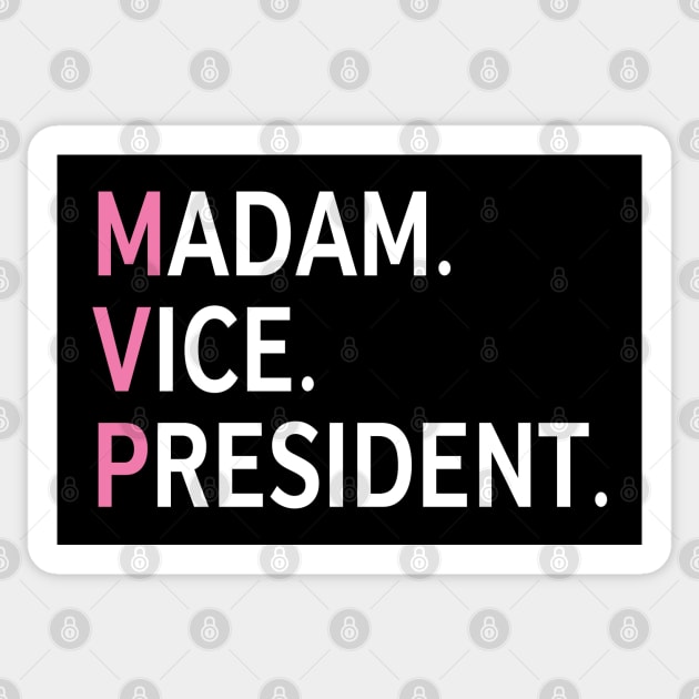 Madam Vice President Sticker by unique_design76